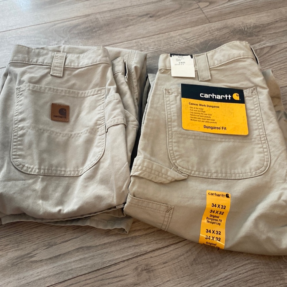 Carhart canvas work dungaree